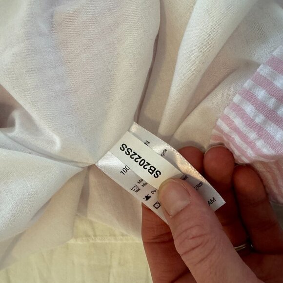 Smockingbird Watermelon Seersucker Dress - Picture 7 of 9